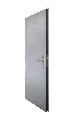 Dveře plechové dvouplášťové s výplní MINERÁLNÍ VATA